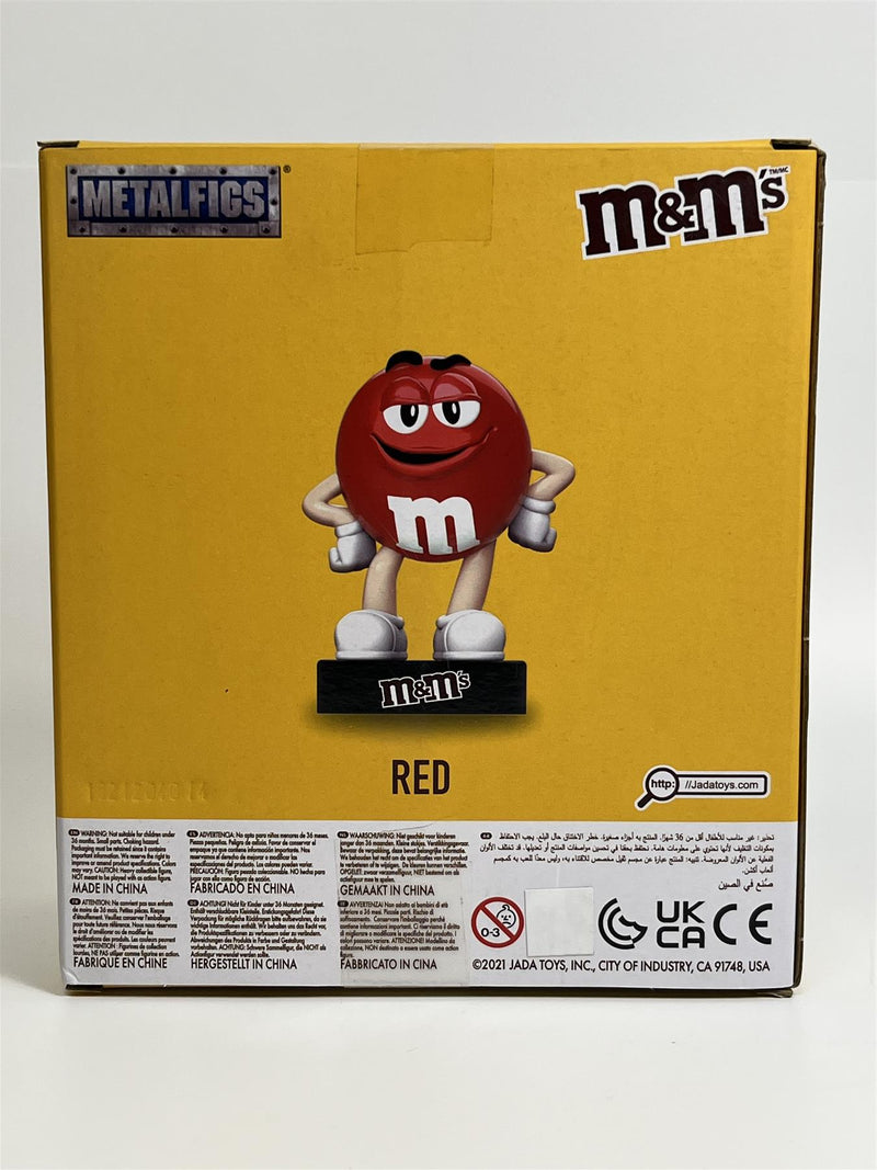 M&Ms Red 4 Inch Metal Figure Jada 253251029 32028