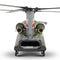 Royal Air Force Chinook HC MK1 Helicopter 1:72 Scale Forces of Valor 821003A