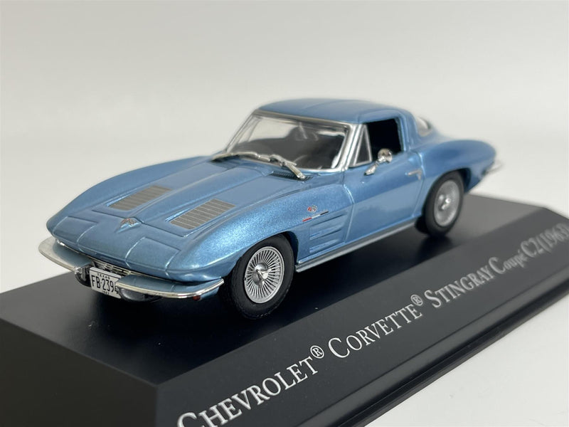 Chevrolet Corvette Stingray Coupe C2 1963 Blue 1:43 American Car Collection MAG PPG2