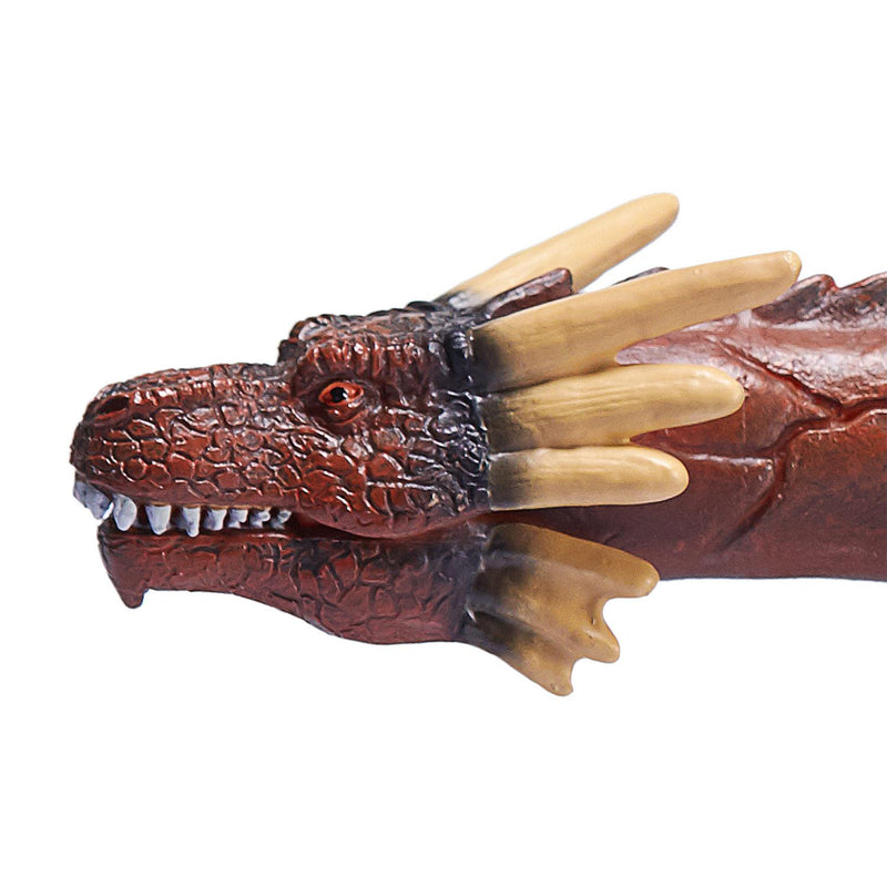 Fire Dragon Fantasy Toy Figure 22 cm Length Approx Mojo Fun 387253