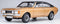 Ford Granada Coupe Series 2 1975 1:18 Scale Touring Modelcars 1808001