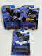Batman 3 Car Set 1:64 Scale Hot Wheels HDG89
