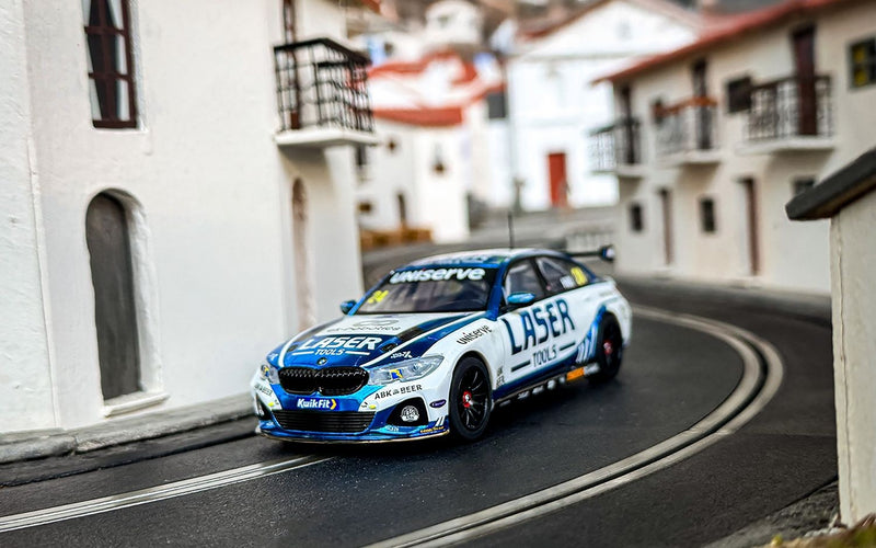 BMW 330E NGTC Laser Tools Jake Hill 2023 Touring 1:32 Scale Scalextric C4526