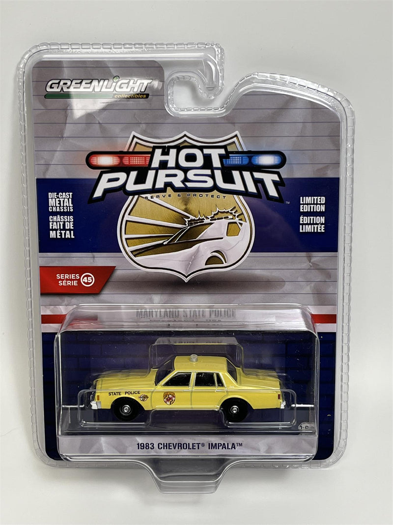 1983 Chevrolet Impala Hot Pursuit 1:64 Scale Greenlight 43030A