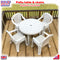 Slot Car Trackside Scenery Patio Table and 4 x Chairs 1:32 Scale Wasp