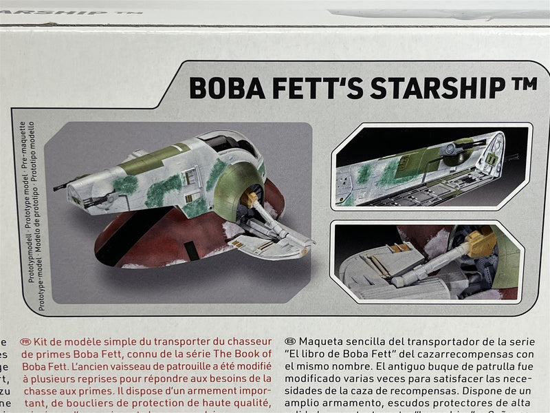 Star Wars The Book Of Boba Fett Boba Fetts Starship Plastic Model Kit Revell 06785