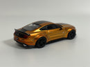 LB Works Ford Mustang LB Gold LHD 1:64 Scale Mini GT MGT00847L