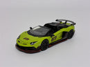 Lamborghini Aventador SVJ 63 Roadster Verde Shock LHD 1:64 Mini GT MGT00887L