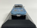 Chevrolet Corvette Stingray Coupe C2 1963 Blue 1:43 American Car Collection MAG PPG2