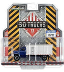 1980 Chevrolet C-70 Grain Truck Blue Poly Cab White Bed 1:64 Greenlight 45130A