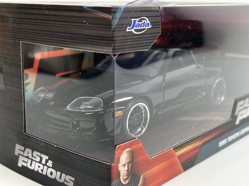 Fast & Furious Toyota Supra 1995 Black 1:32 Scale Jada 33381