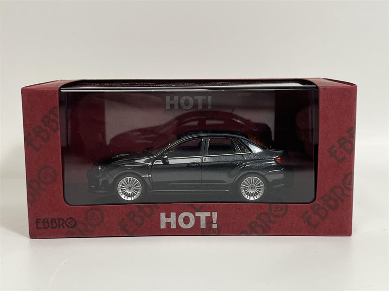 Subaru WRX STI A Line Metallic Grey 1:43 Scale Ebbro 44398