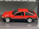 Toyota Corolla Levin 1985 AE86 Red 1:24 Scale Sun Star 51002