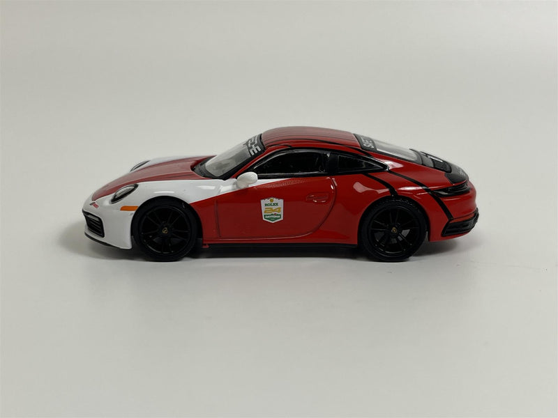 Porsche 911 (992) Carrera S Safety Car 2023 IMSA Daytona 24 Hrs 1:64 Mini GT MGT0699L