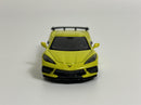 Chevrolet Corvette Stingray 2020 Accelerate Yellow Metallic LHD 1:64 Mini GT MGT00195L