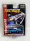 1971 Plymouth Road Runner Blue X Traction Flame Throwers HO Scale Auto World SC366-4