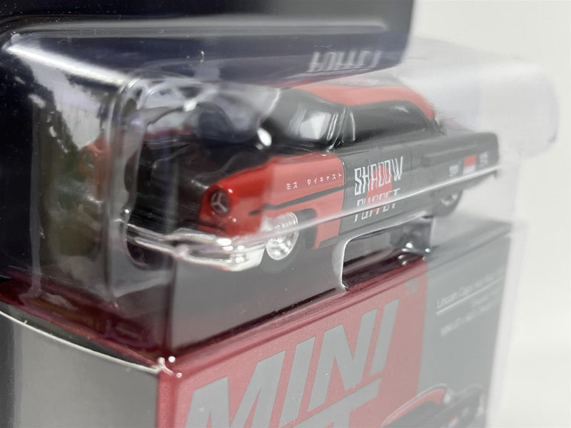 Lincoln Capri Hot Rod 1954 Shadow Puppett 1:64 Scale Mini GT MGT00874BL