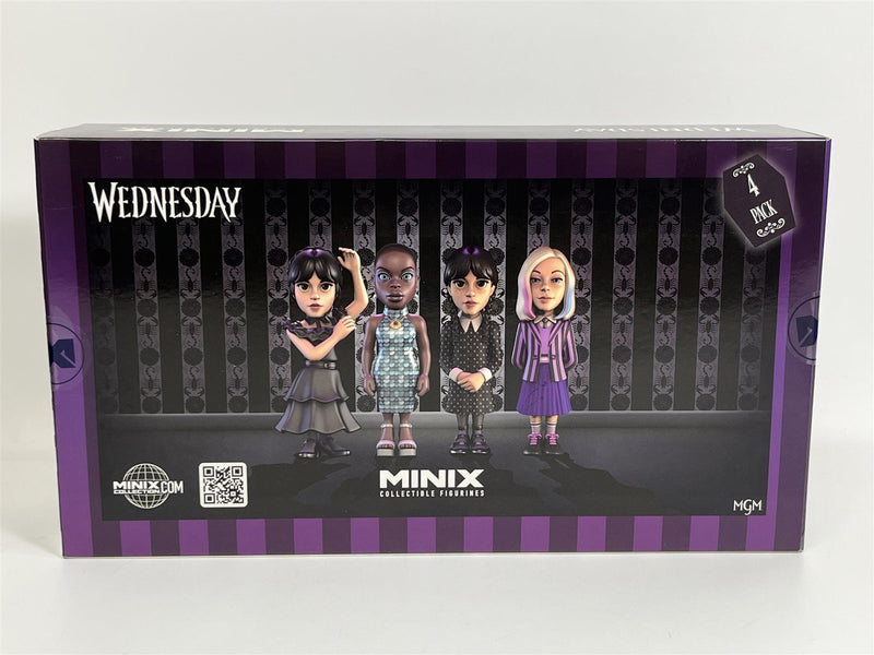 Wednesday 4 Pack 7 cm Collectible Figures Minx 14781