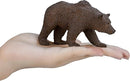 Grizzly Bear Wildlife Animal Toy Figure 11 cm Length Approx Mojo Fun 387216