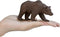 Grizzly Bear Wildlife Animal Toy Figure 11 cm Length Approx Mojo Fun 387216