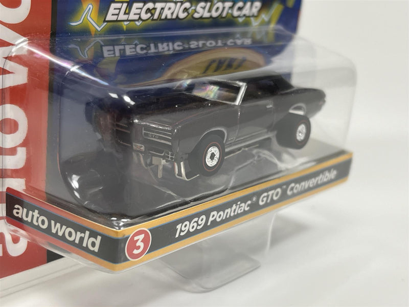 1969 Pontiac GTO Convertible Thunderjet Ultra G HO Slot Car Auto World SC377-3