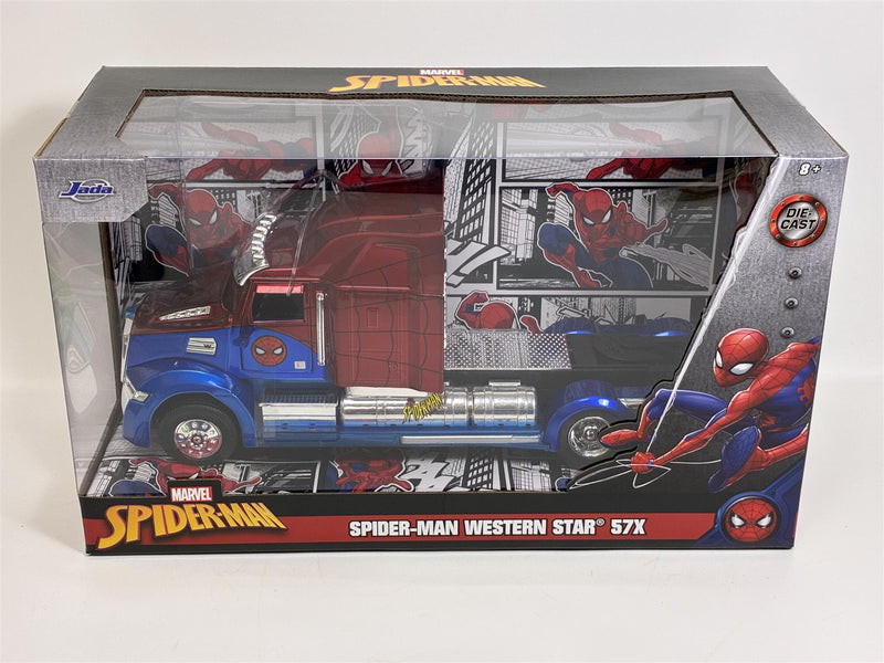 Spiderman Western Star 57X 1:24 Scale Jada 35408