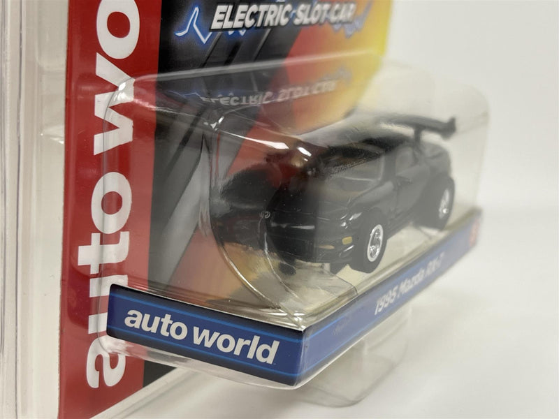 1995 Mazda RX-7 Black HO Scale Slot Car X Traction Auto World SC368-5