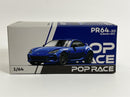 Subaru BRZ Sapphire Blue 1:64 Scale Pop Race PR640020