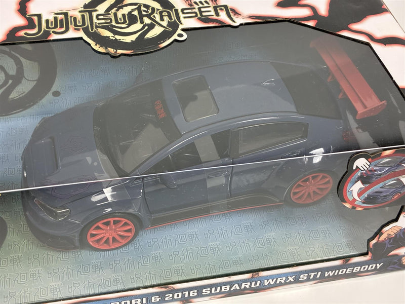 Jujutsu Kaisen 2016 Subaru WRX STI Widebody with Yuju Itadori Figure 1:24 Jada 34714