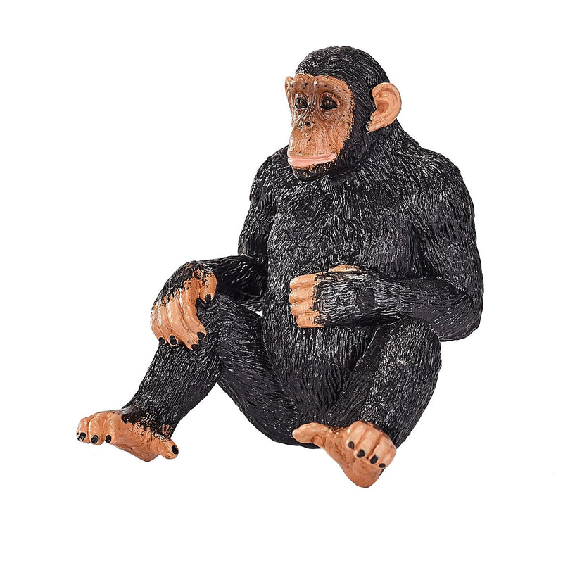 Chimpanzee Wildlife Toy Figure 6.5 cm Height Approx Mojo Fun 387265