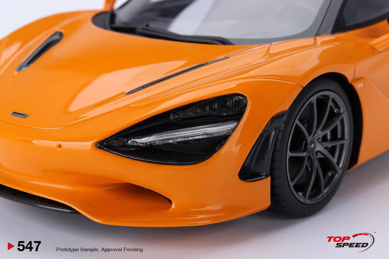 McLaren 750s Mclaren Orange 1:18 Scale TSM TS0547