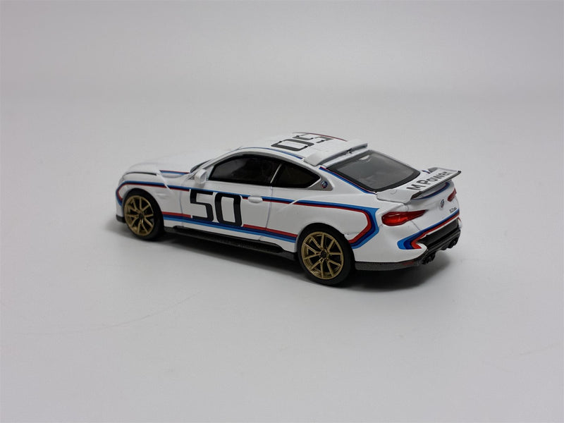 BMW 3.0 CSL White RHD 1:64 Scale Mini GT MGT00863R
