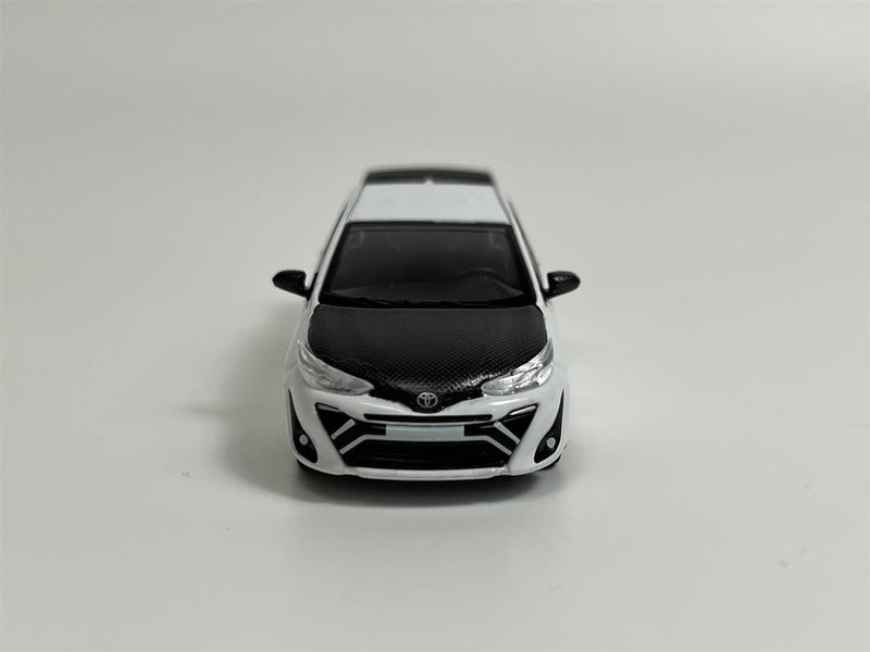 Toyota GR Vios White 1:64 Scale Pop Race PR640094