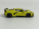 Chevrolet Corvette Stingray 2020 Accelerate Yellow Metallic LHD 1:64 Mini GT MGT00195L