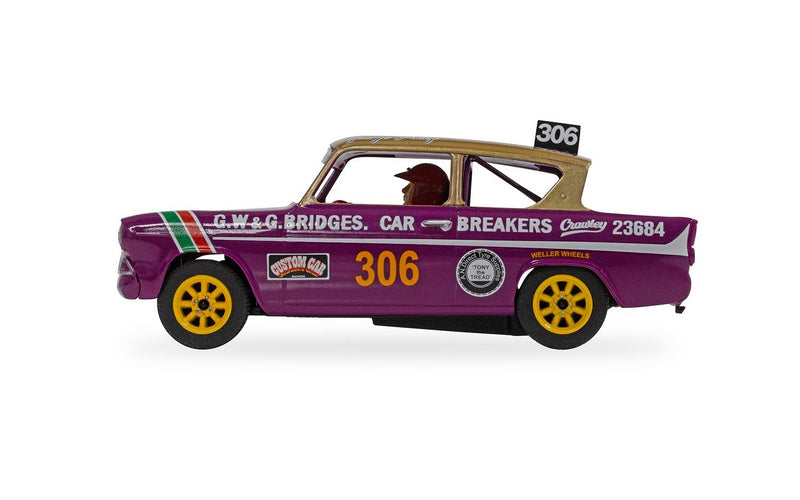 Ford Anglia 105E George Polley 306 1:32 Scale Scalextric C4584