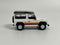 Land Rover Defender 90 Wagon White LHD 1:64 Scale Mini GT MGT00378L