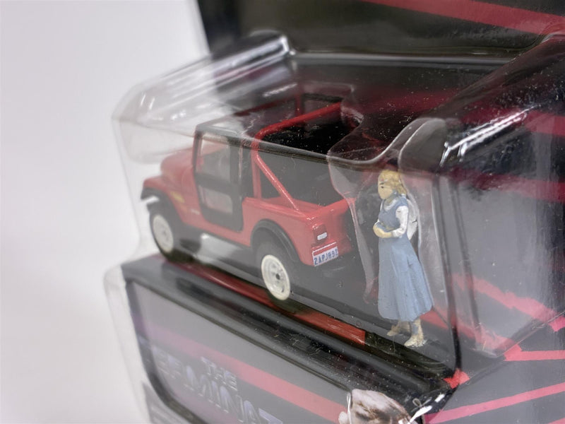 The Terminator 1983 Jeep CJ-7 Renegade and Sarah Connor Figure 1:64 Greenlight 51211