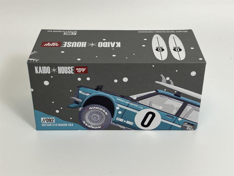 Datsun Kaido 510 Wagon 4x4 Winter Holiday Edition 1:64 Kaido House KHMG092