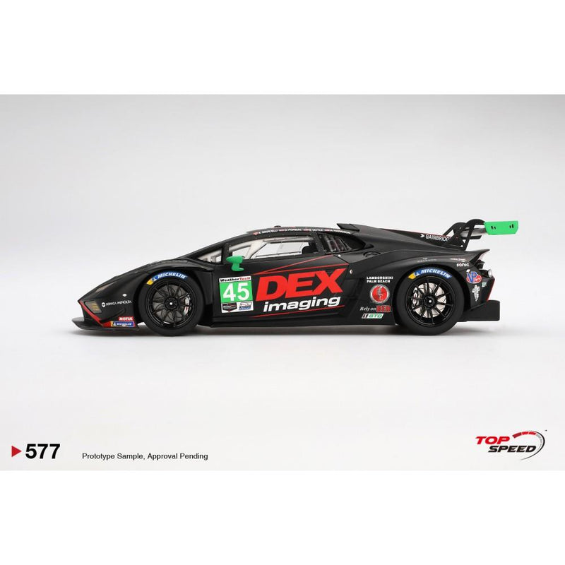 Lamborghini Huracan GT3 Evo2 No.45 2024 IMSA Daytona 24 Hrs 1:18 Topspeed TS0577