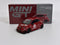 LB Works Abas Works Abarth 595 Red LHD 1:64 Scale Mini GT MGT00963L
