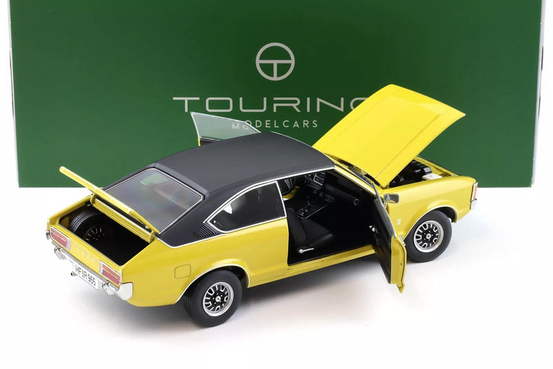 Ford Granada Consul Coupe GT 2.3 Yellow 1:18 Scale Touring Modelcars 18080005
