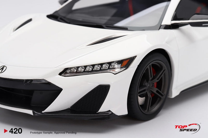 Acura NSX Type S 2022 130R White 1:18 TSM TS0420