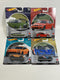 Autostrasse 4 Car Set Hot Wheels Real Riders FPY86