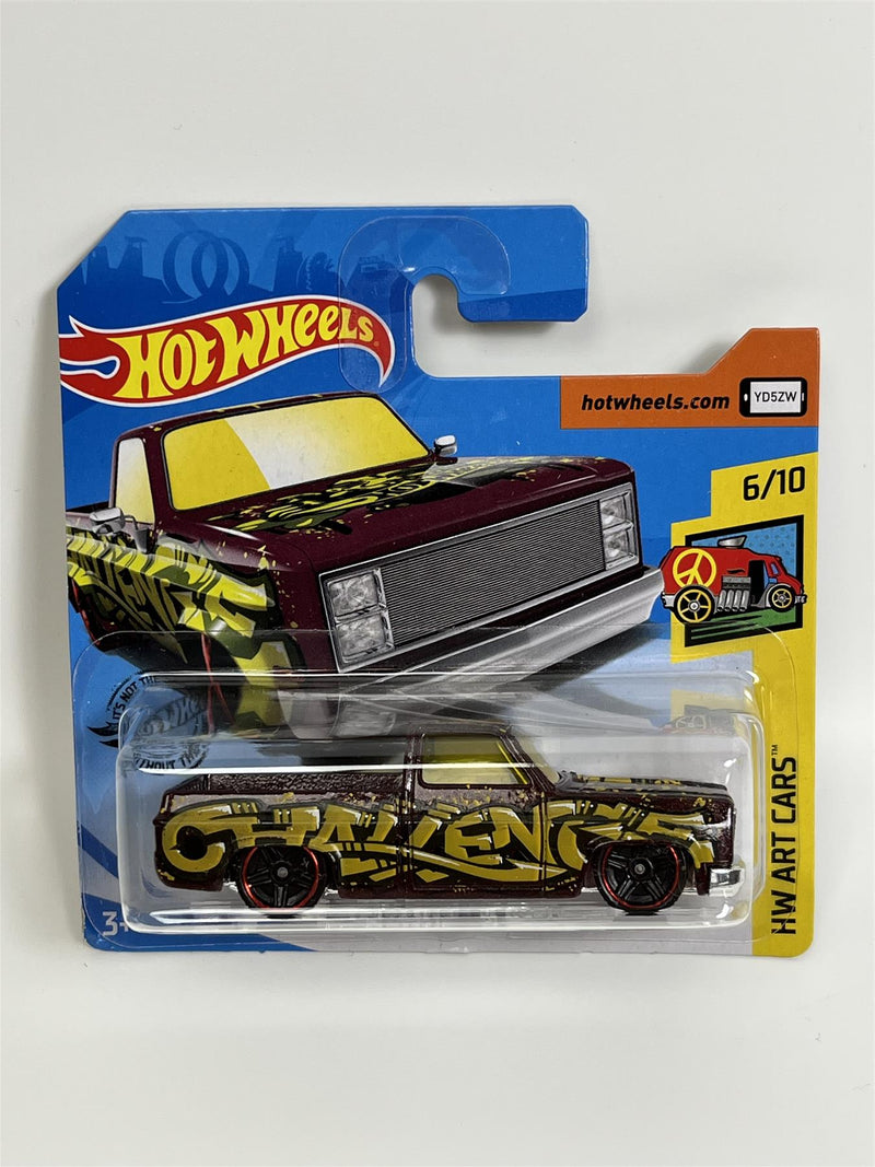 Hot Wheels 1983 Chevy Silverado HW Art Cars 1:64 Scale FYC25D521 B6