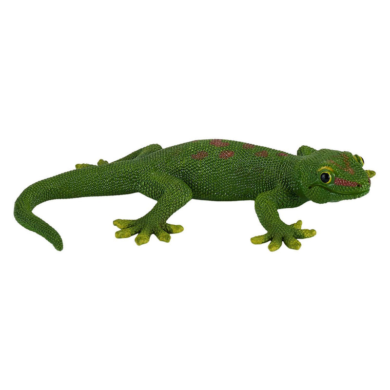 Gecko Green Reptile Toy Figure 8.5 cm Length Approx Mojo Fun 381078