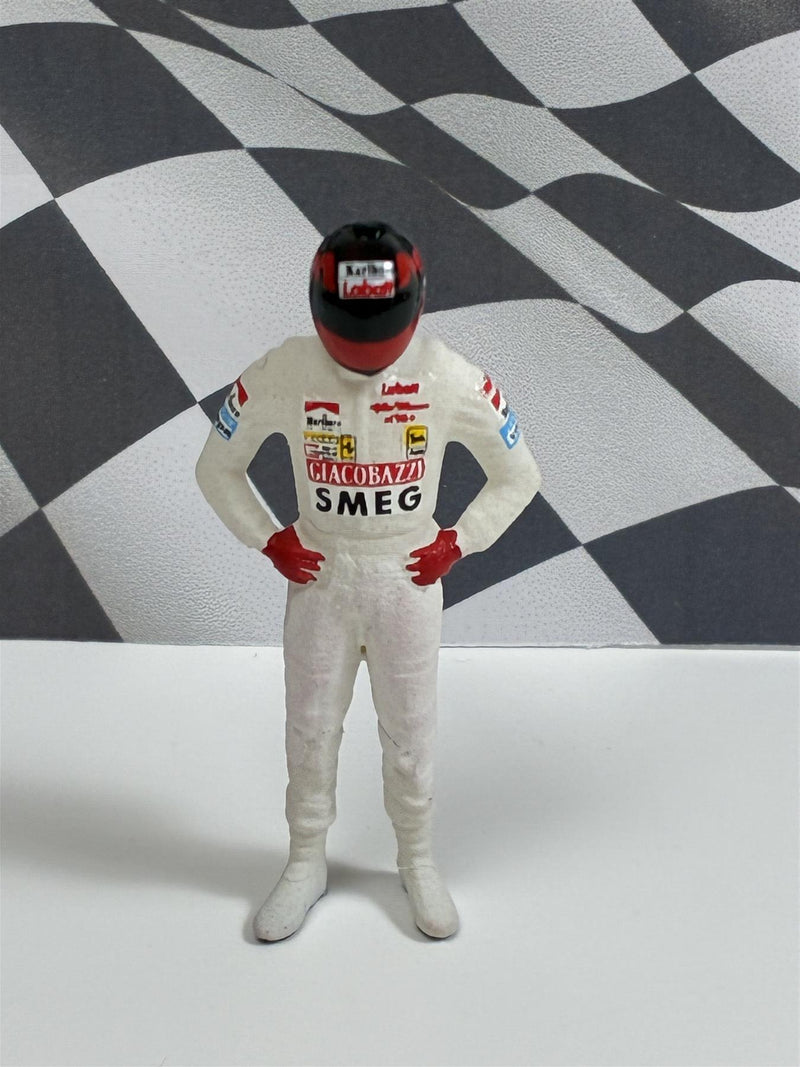 Gilles Villeneuve Ferrari Metal Figure 1:43 Scale Cartrix CT054