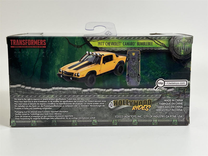 Transformers Rise Of The Beasts 1977 Chevrolet Camaro Bumblebee 1:32 Jada 253112008 34258