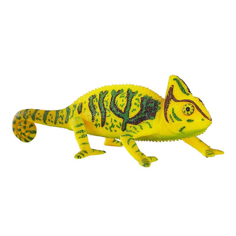 Chameleon Reptile Toy Figure 10.5 cm Length Approx Mojo Fun 387129