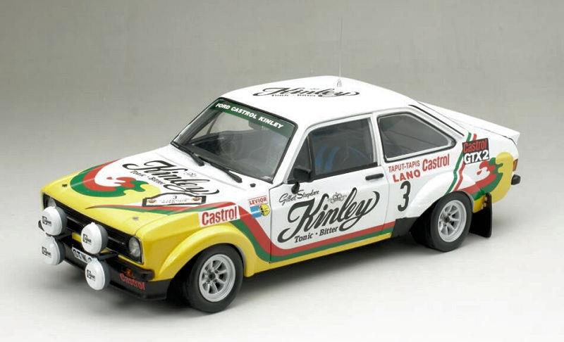 Ford Escort RS1800 #4662 #3  G Staepelaere F Franssen Rally Collectibles 1:18 Sun Star 4664