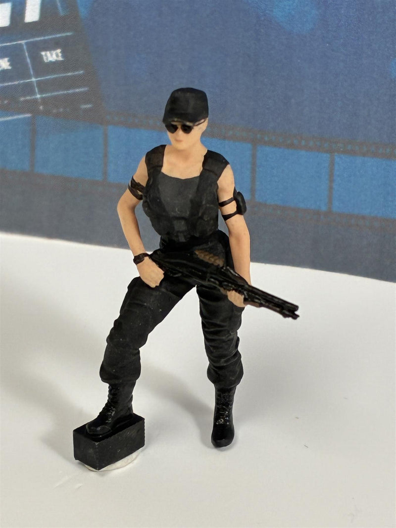 Terminator Sara Connor 1:43 Scale Painted Figure Cartrix CTPL081